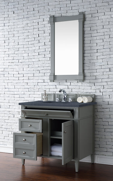 James Martin Brittany 36" Single Vanity with 3 Countertop