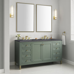 James Martin Chicago 60" Double Vanity with 3 CM Countertop