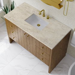 James Martin Hudson 48" Single Vanity with 3 CM Countertop
