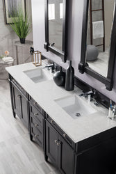 James Martin Brittany 72" Double Vanity with 3 CM Countertop