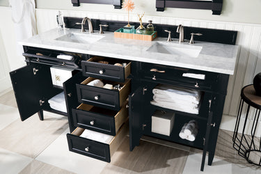 James Martin Brittany 72" Double Vanity with 3 CM Countertop