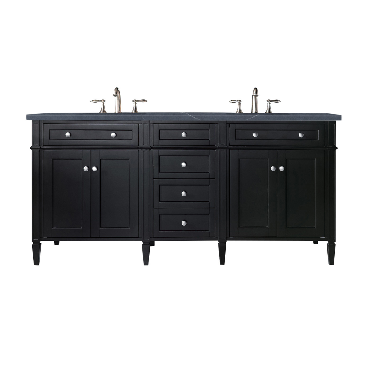 James Martin Brittany 72" Double Vanity with 3 CM Countertop