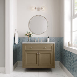 James Martin Chicago 36" Single Vanity with 3 CM Countertop