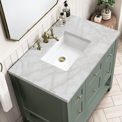 James Martin Breckenridge 36" Single Vanity w/ 3CM Countertop