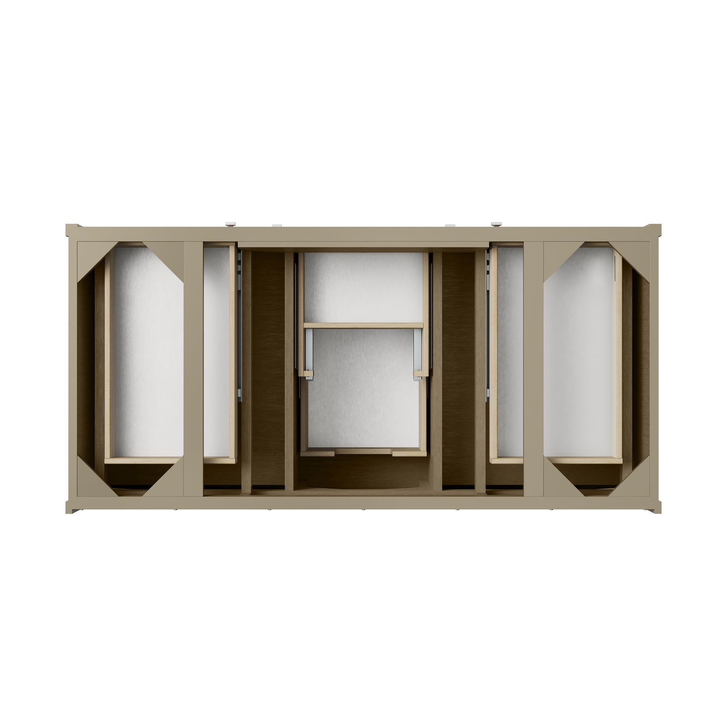 James Martin Chicago 48" Single Vanity with 3 CM Countertop