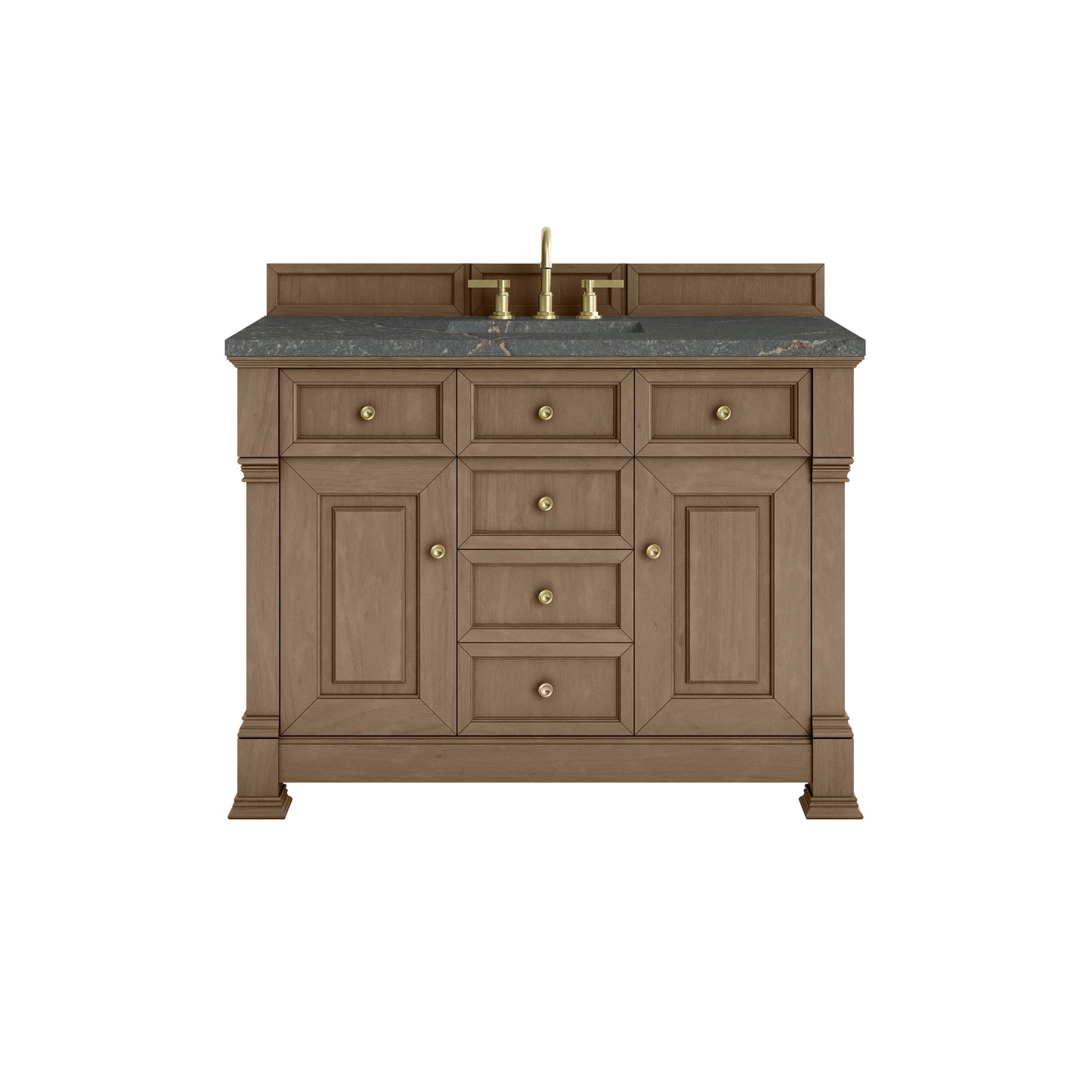 James Martin Brookfield 48" Single Vanity with 3 CM Countertop & FreePower Wireless Charger