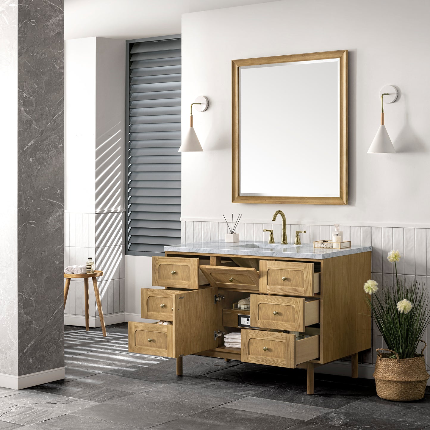 James Martin Laurent 48" Single Vanity with 3 CM Countertop