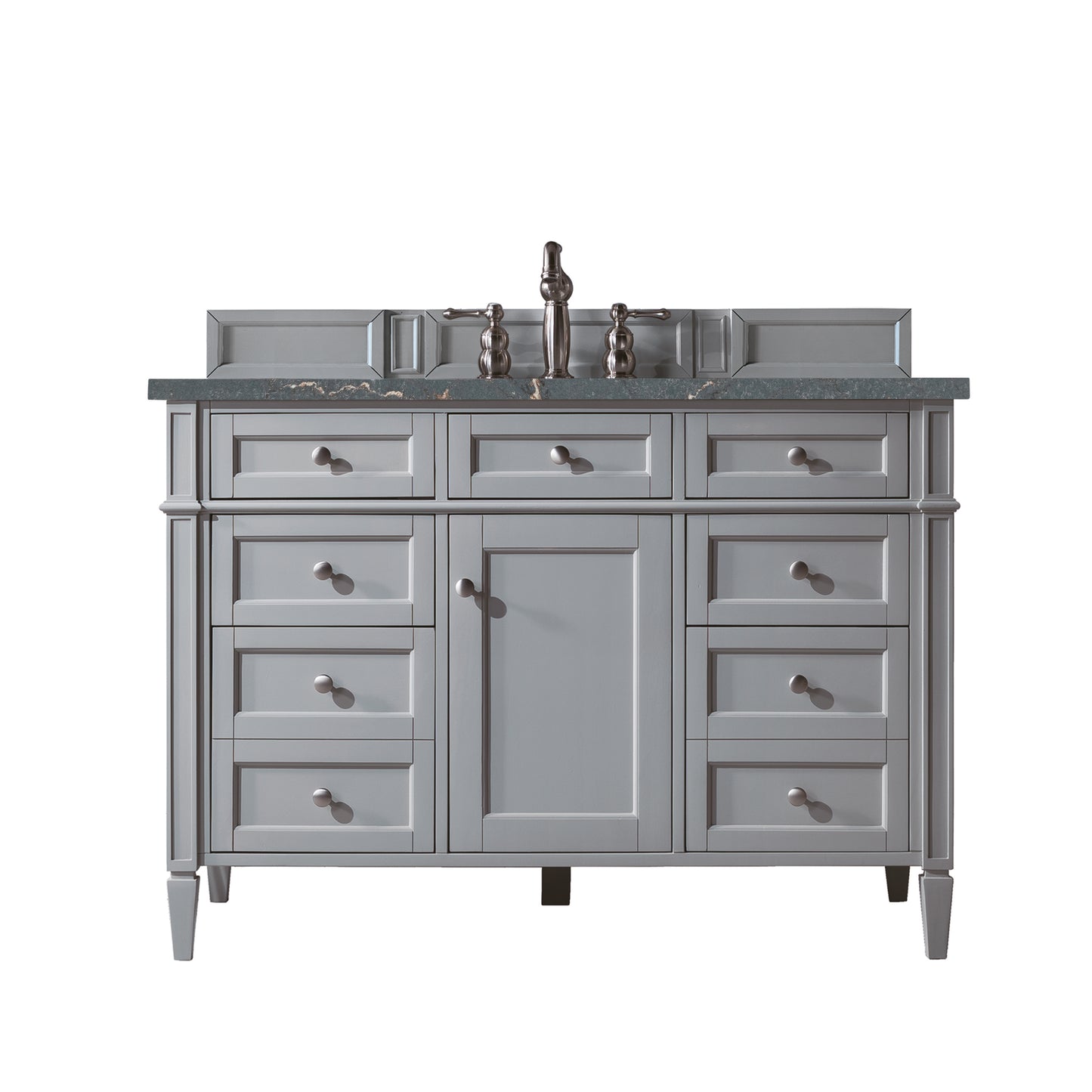 James Martin Brittany 48" Single Vanity with 3 CM Countertop & FreePower Wireless Charger