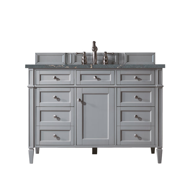 James Martin Brittany 48" Single Vanity with 3 CM Countertop & FreePower Wireless Charger