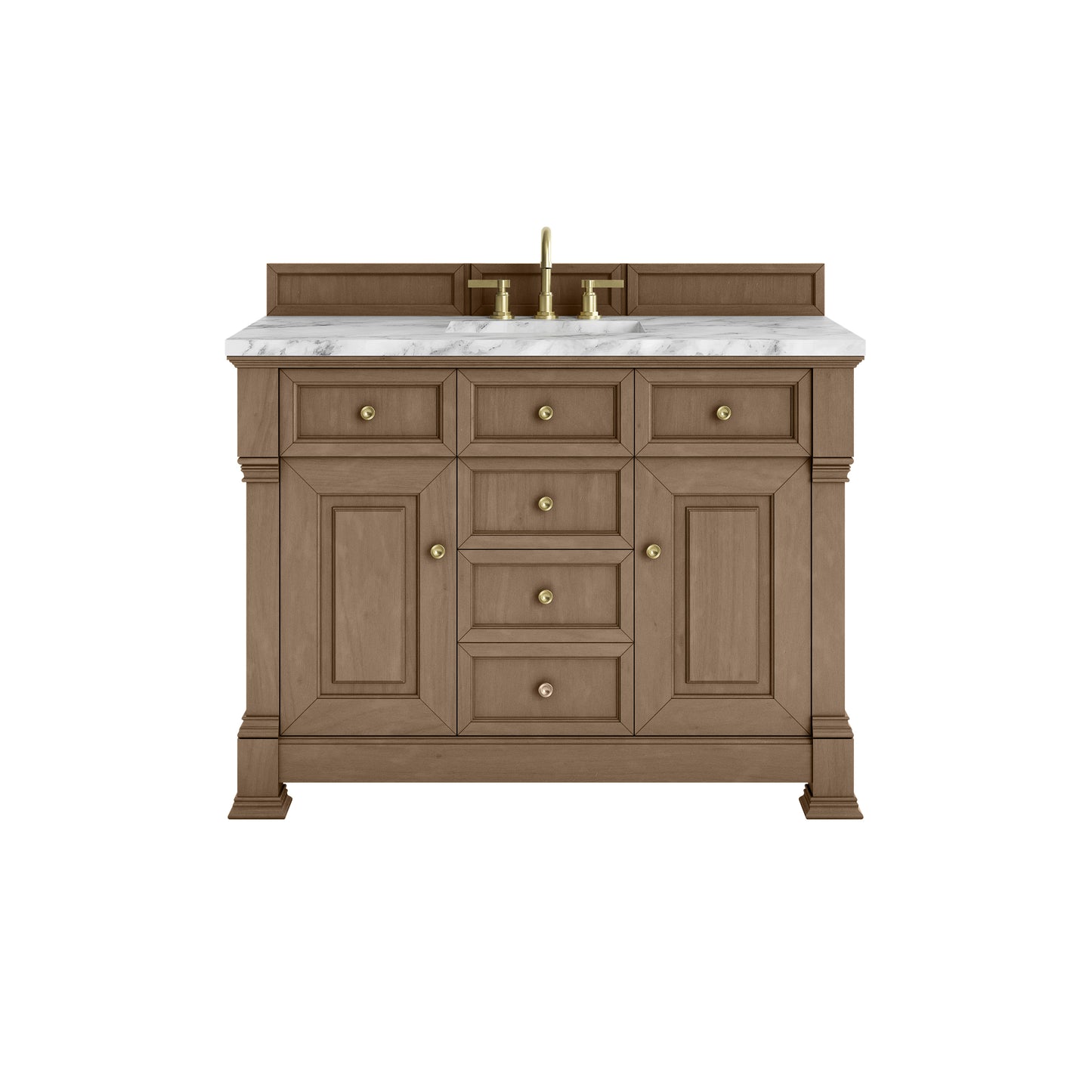 James Martin Brookfield 48" Single Vanity with 3 CM Countertop - Luxe Bathroom Vanities