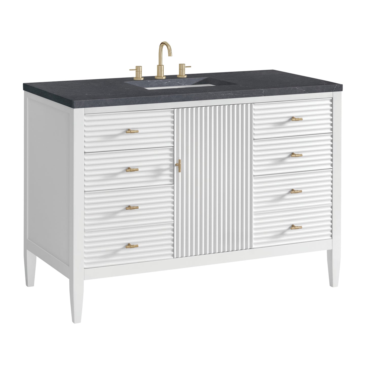 James Martin 48" Myrrin Vanity, W/ 3CM Top