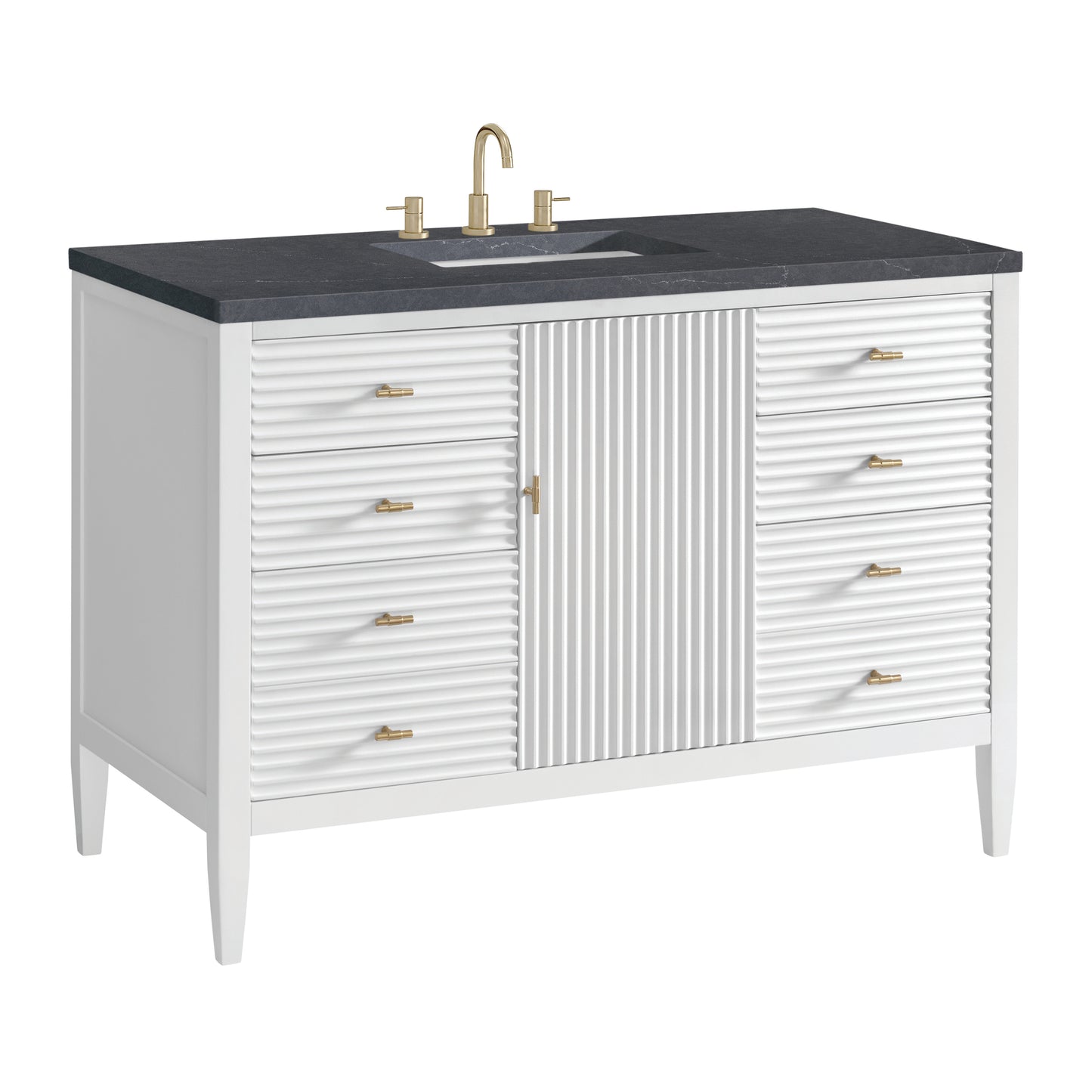 James Martin Myrrin 48" Single Vanity with 3 CM Countertop