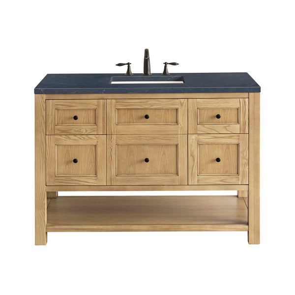 James Martin Breckenridge 48" Single Vanity, Light Natural Oak - Luxe Bathroom Vanities