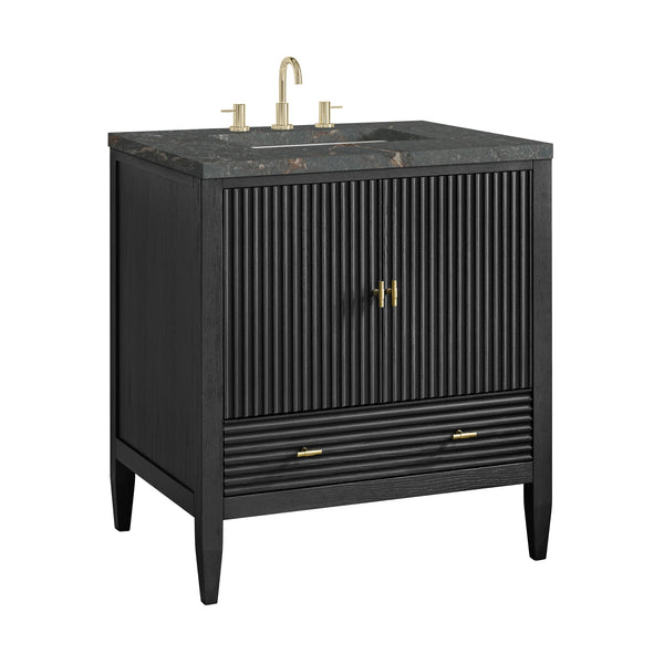 James Martin Myrrin 30" Single Vanity with 3 CM Countertop
