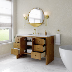 James Martin Hudson 48" Single Vanity with 3 CM Countertop