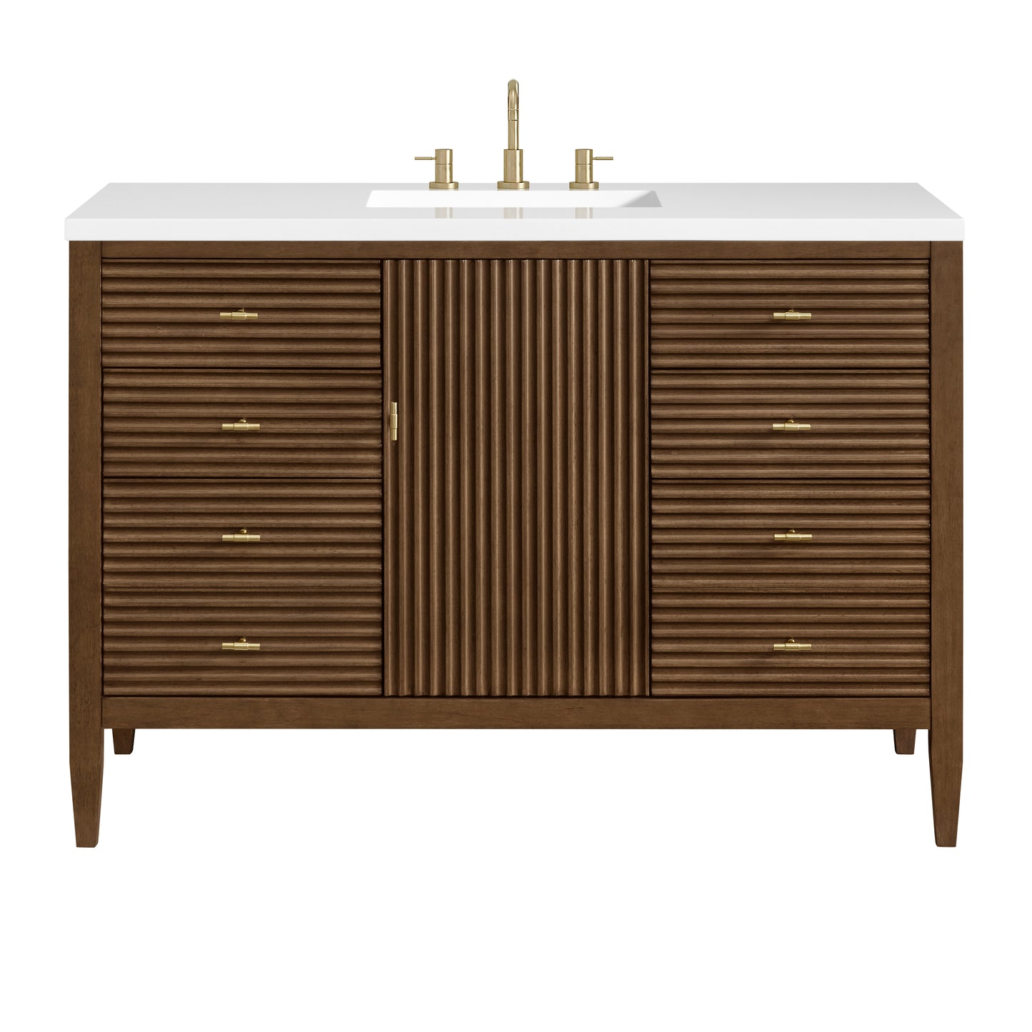 James Martin Myrrin 48" Single Vanity with 3 CM Countertop