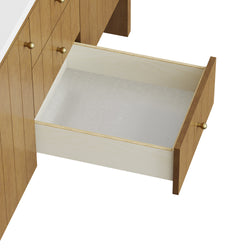 James Martin Hudson 60" Double Vanity with 3 CM Countertop & FreePower Wireless Charger