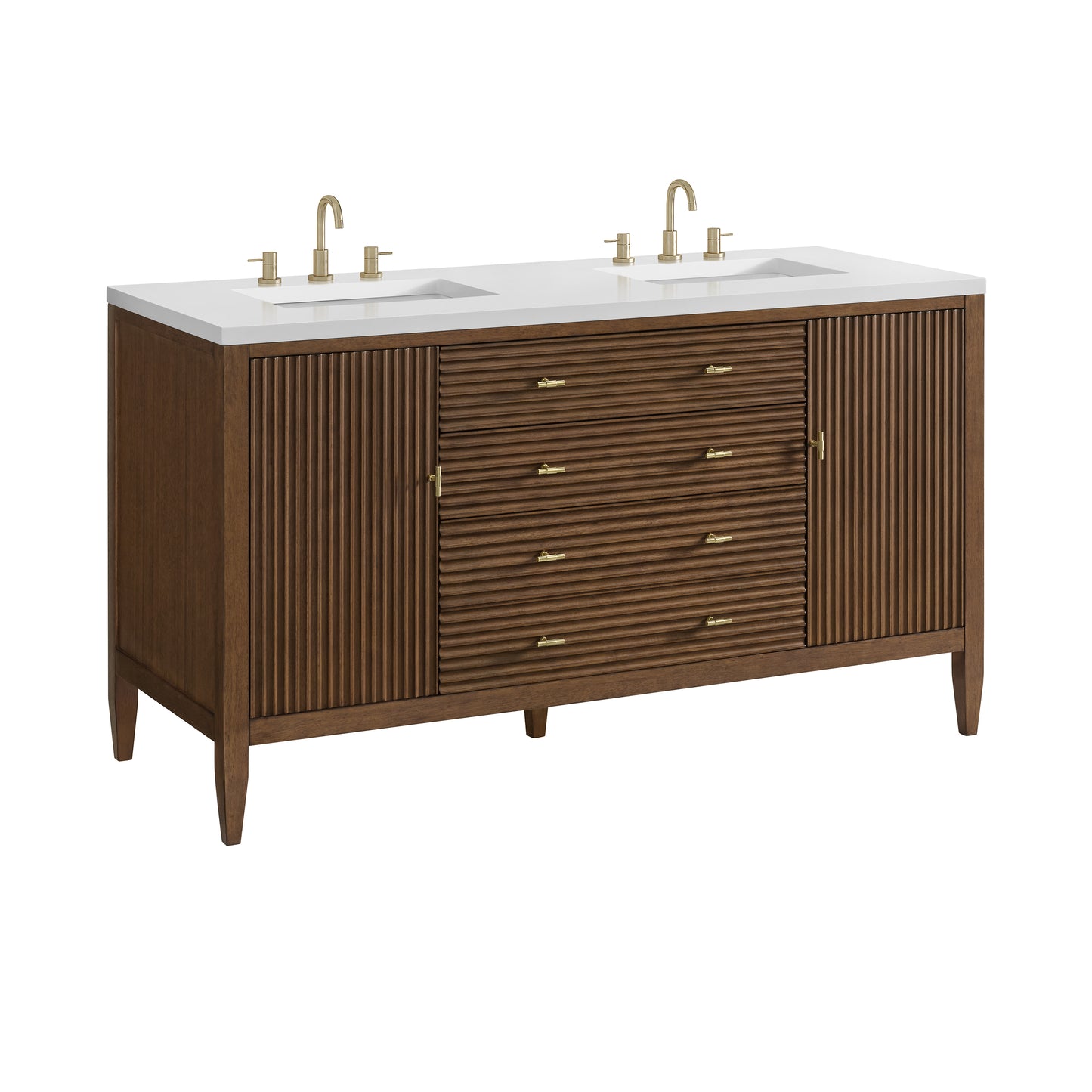 James Martin Myrrin 60" Double Vanity with 3 CM Countertop