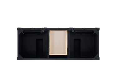 James Martin Brittany 60" Double Vanity with 3 CM Countertop & FreePower Wireless Charger