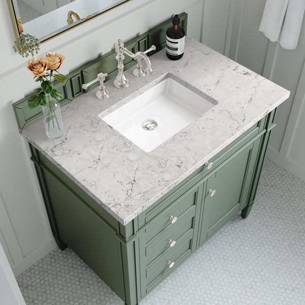 James Martin Brittany 36" Single Vanity with 3 Countertop