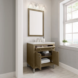 James Martin Chicago 30" Single Vanity with 3 CM Countertop
