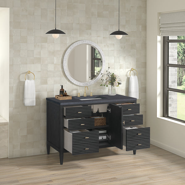 James Martin Myrrin 48" Single Vanity with 3 CM Countertop