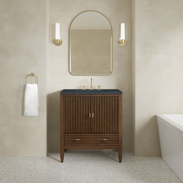 James Martin Myrrin 30" Single Vanity with 3 CM Countertop