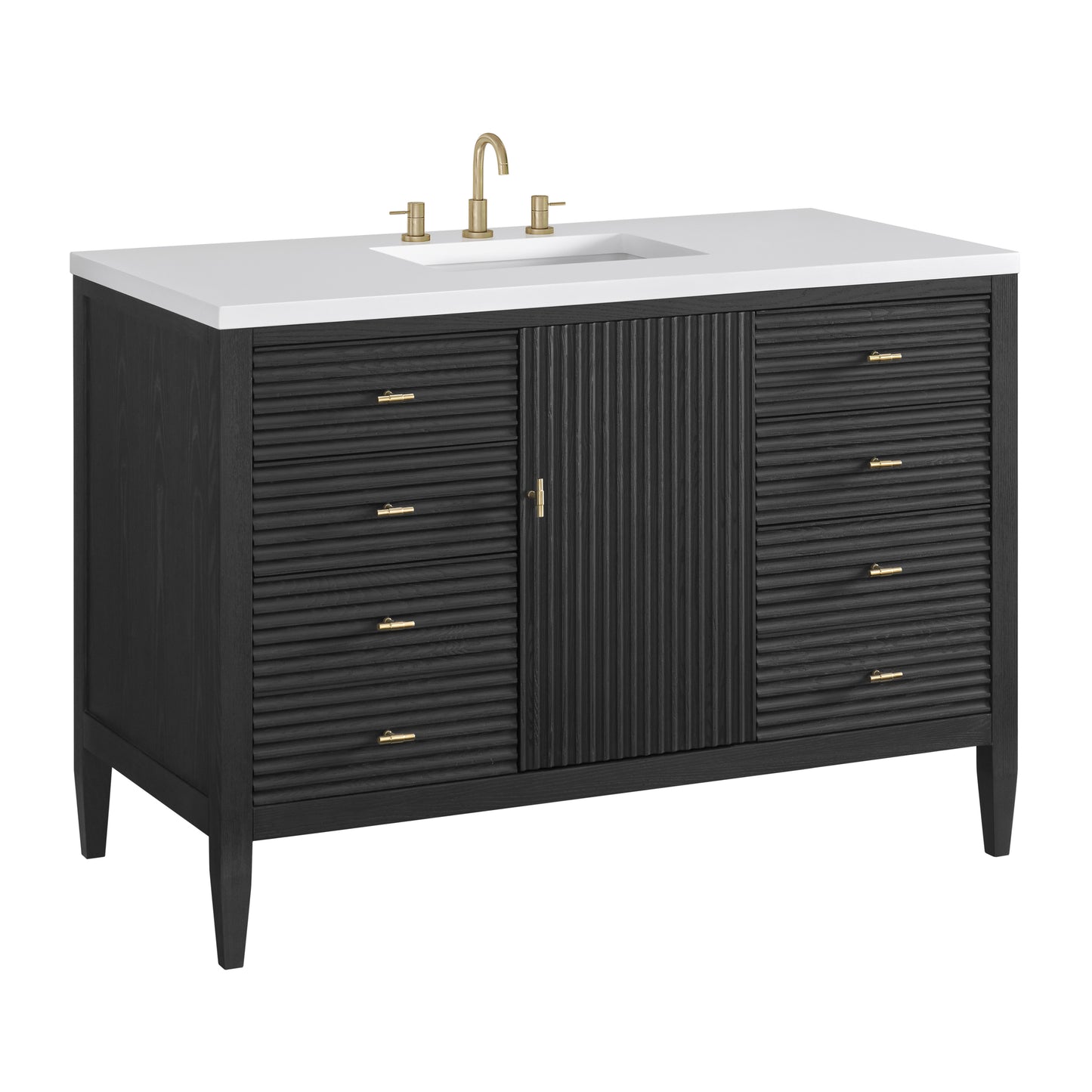 James Martin Myrrin 48" Single Vanity with 3 CM Countertop