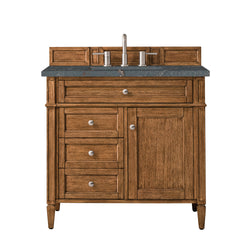 James Martin Brittany 36" Single Vanity with 3 Countertop