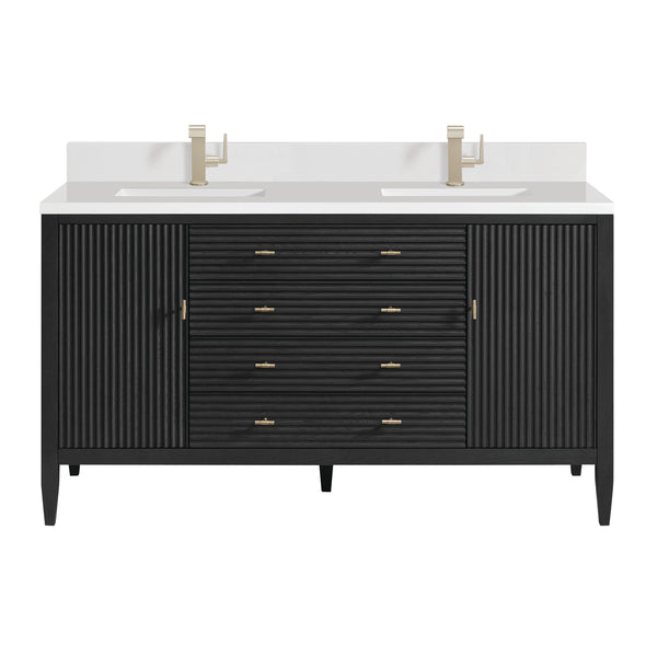 James Martin 60" Myrrin Double Vanity - Luxe Bathroom Vanities