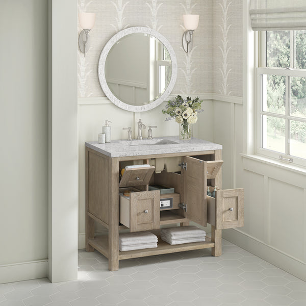 James Martin Breckenridge 36" Single Vanity w/ 3CM Countertop