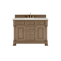 James Martin Brookfield 48" Single Vanity with 3 CM Countertop - Luxe Bathroom Vanities
