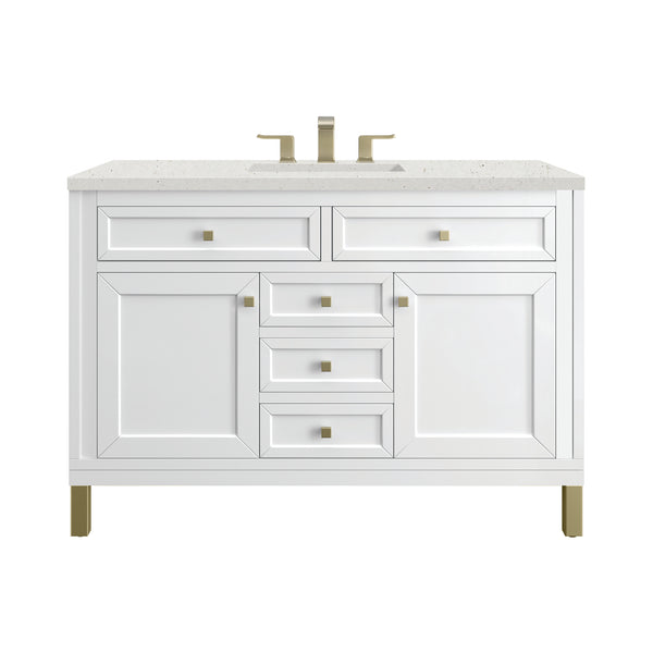 James Martin Chicago 48" Single Vanity with 3 CM Countertop