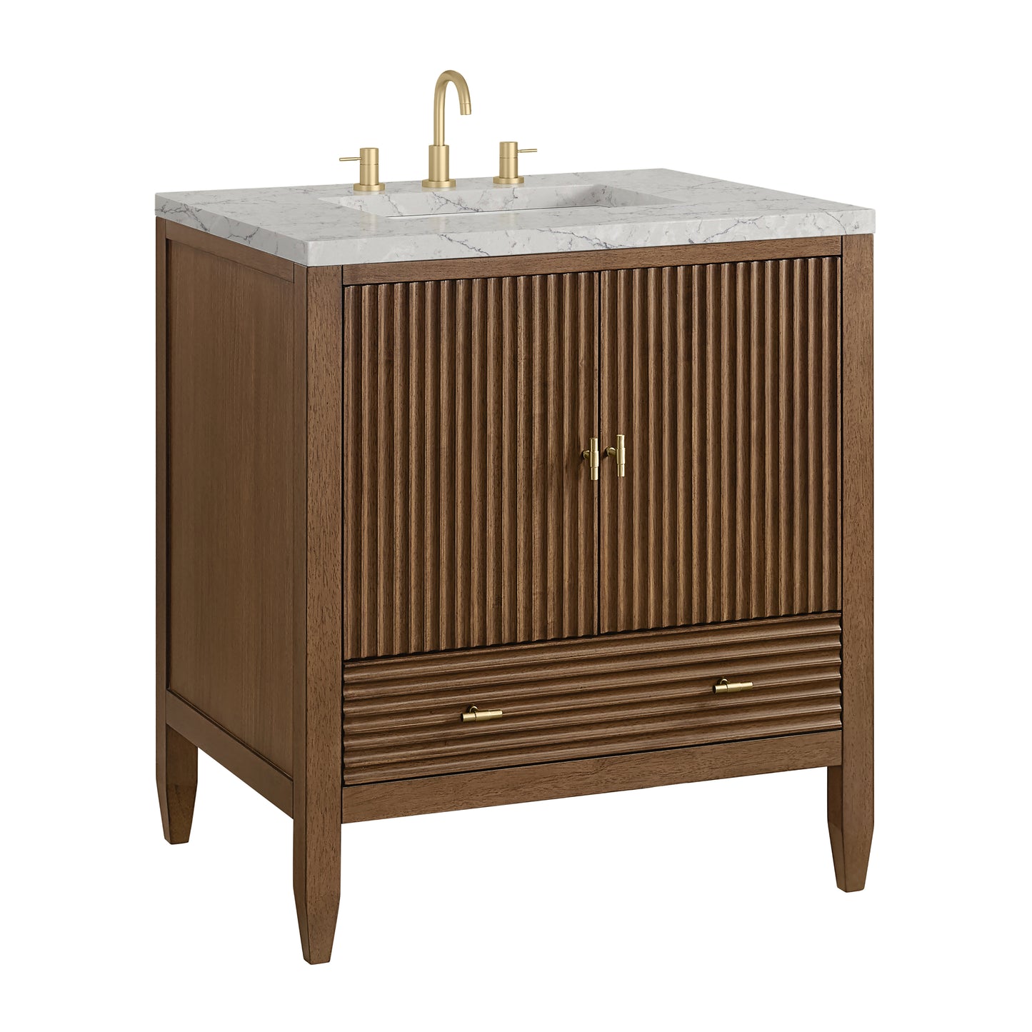 James Martin Myrrin 30" Single Vanity with 3 CM Countertop