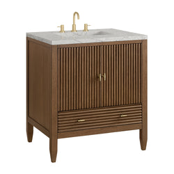James Martin Myrrin 30" Single Vanity with 3 CM Countertop