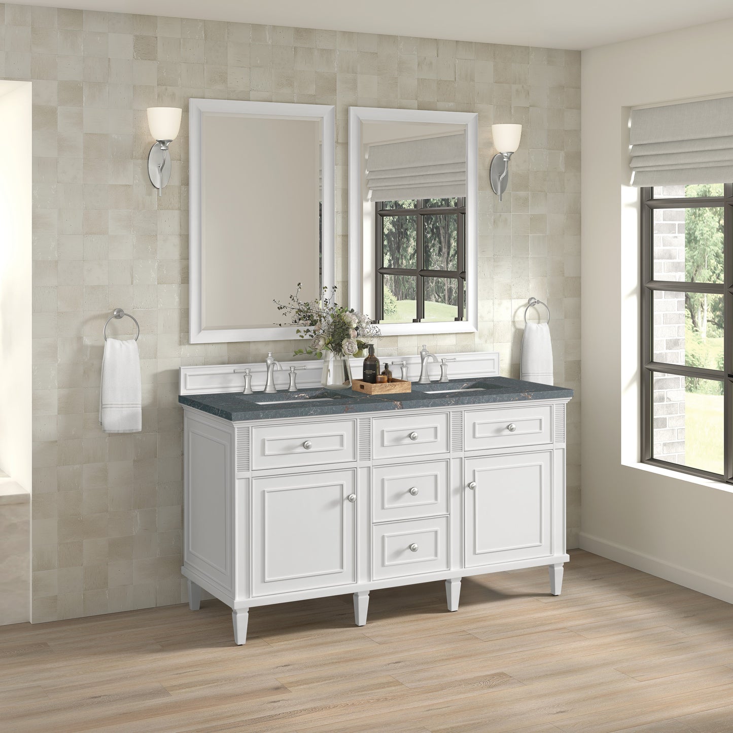 James Martin 60" Lorelai Double Vanity