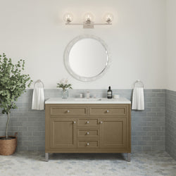 James Martin Chicago 48" Single Vanity with 3 CM Countertop