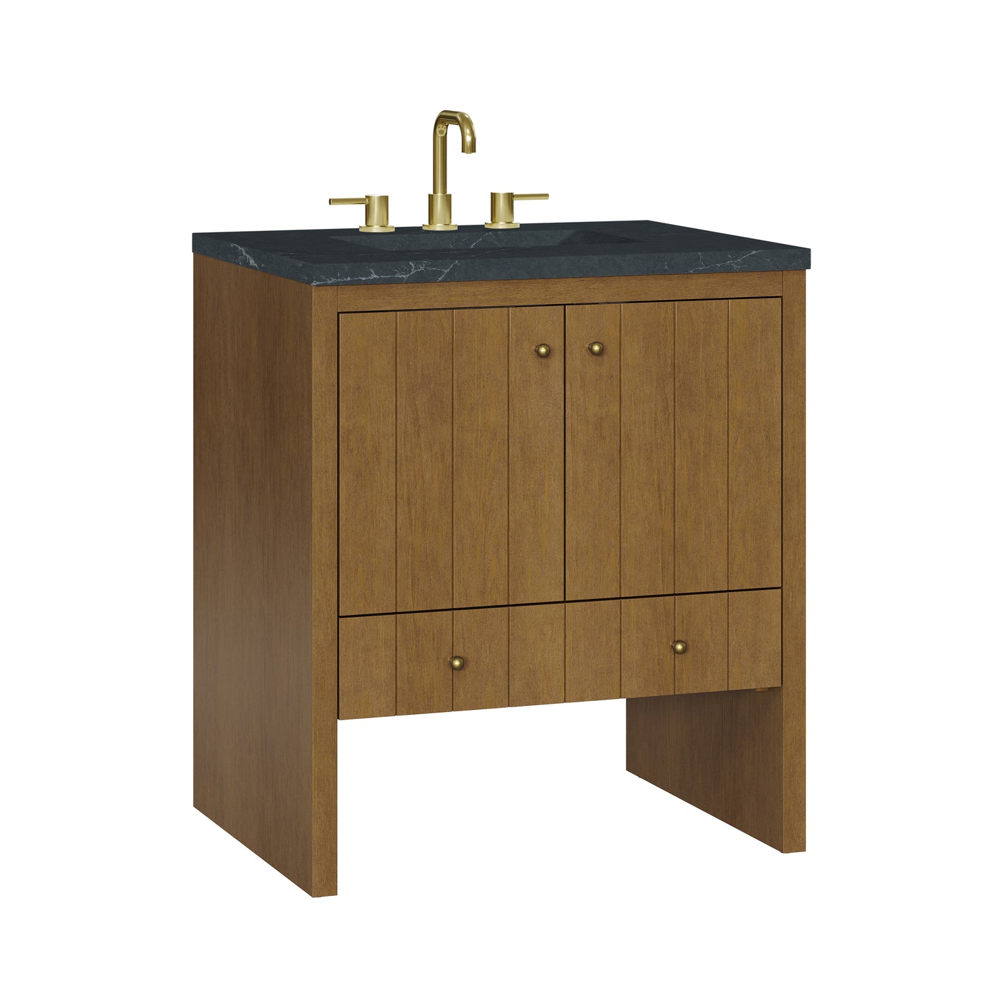 James Martin Hudson 30" Single Vanity with 3 CM Countertop