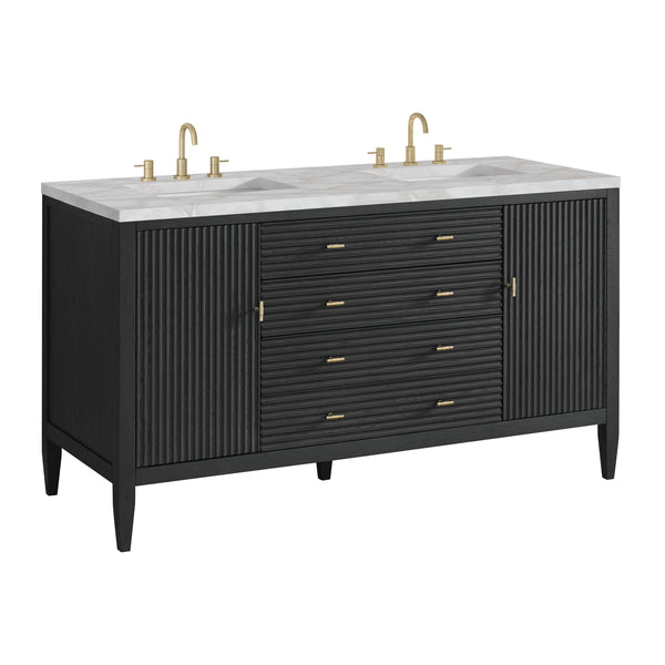 James Martin Myrrin 60" Double Vanity with 3 CM Countertop