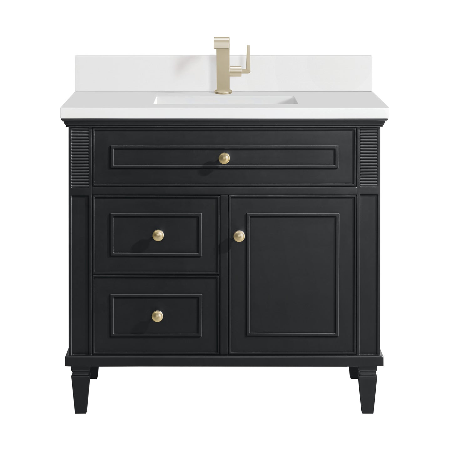 James Martin 36" Lorelai Single Vanity - Luxe Bathroom Vanities