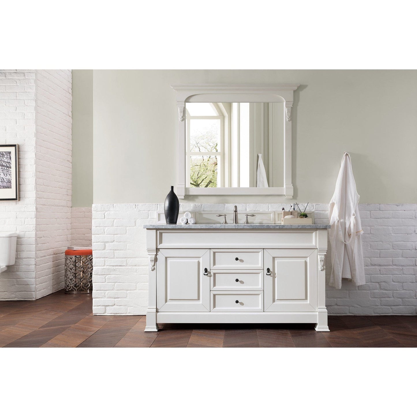 James Martin Brookfield 60" Single Vanity Vanities James Martin 