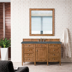 James Martin Brittany 60" Single Vanity with 3 CM Countertop & FreePower Wireless Charger
