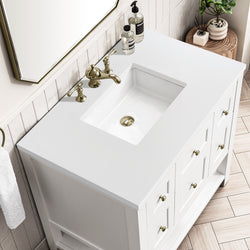 James Martin Breckenridge 36" Single Vanity w/ 3CM Countertop