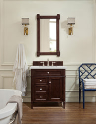 James Martin Brittany 30" Single Vanity with 3 CM Countertop