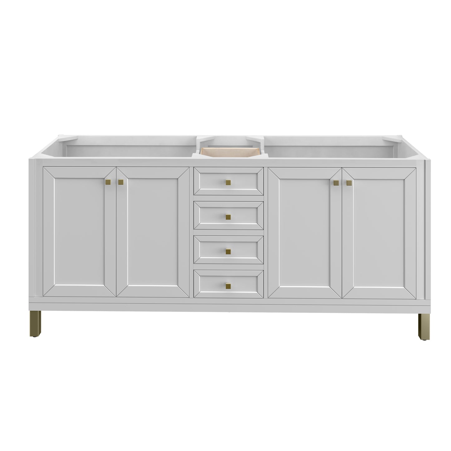 James Martin Chicago 72" Double Vanity with 3 CM Countertop