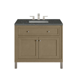 James Martin Chicago 36" Single Vanity with 3 CM Countertop