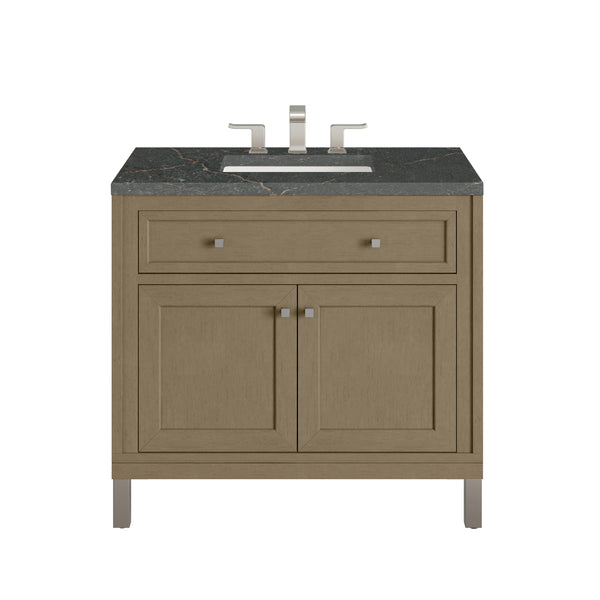 James Martin Chicago 36" Single Vanity with 3 CM Countertop