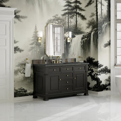 James Martin Brookfield 60" Single Vanity with 3CM Countertop & FreePower Wireless Charger