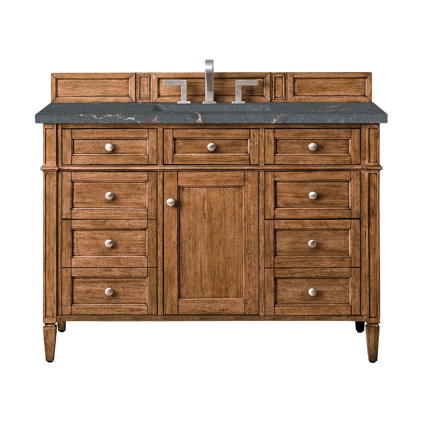 James Martin Brittany 48" Single Vanity with 3 CM Countertop & FreePower Wireless Charger
