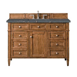 James Martin Brittany 48" Single Vanity with 3 CM Countertop & FreePower Wireless Charger